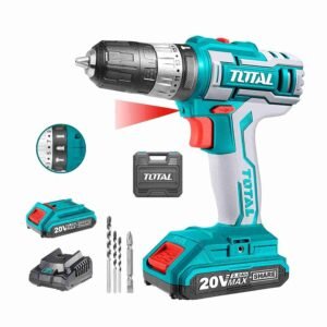 TALADRO PERCUTOR 20V INALÁMBRICO + BATERÍAS Y CARGADOR