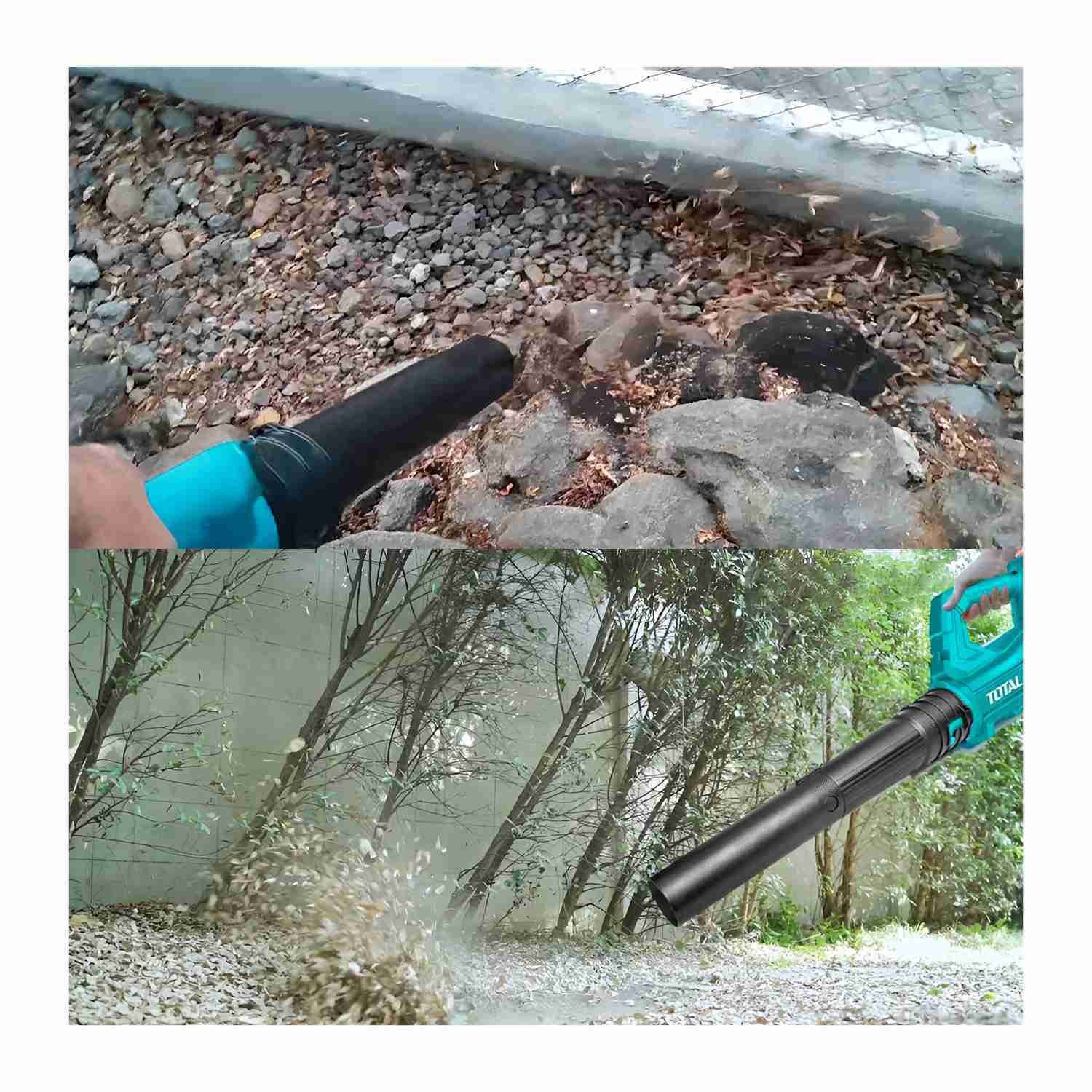 Sopladora Gigante Hojas Inalámbrica 20v + Baterías 20ah + Guantes - Imagen 8