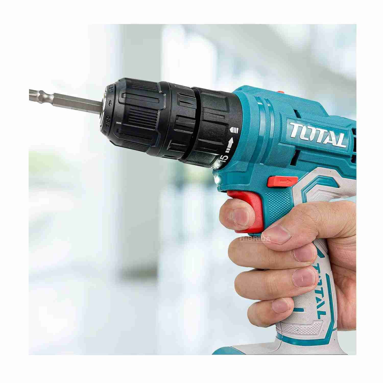 TALADRO ATORNILLADOR 20V + EXTENSOR FLEXIBLE DADOS PUNTAS 23 ACCESORIOS - Imagen 12