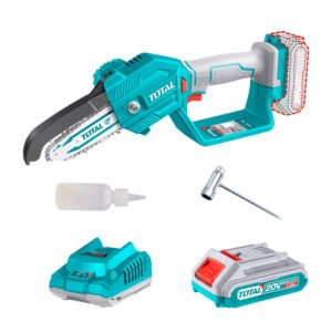 Sierra Podadora Inalámbrica 20v 5'' Con Bat/car. Total