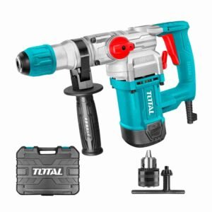 Rotomartillo 1050w Industrial + 3 Puntas De Martillo + Accs