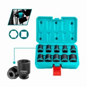 Set Dados De Impacto De 1/2' 10 Piezas Total - Thistd12101