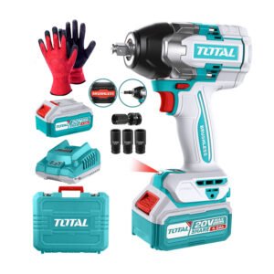 Llave De Impacto Brushless 20v 850nm + 2 Baterías 4ah + Accs