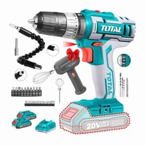 TALADRO ATORNILLADOR PERCUTOR 20V TOTAL TOSLI231003 MADERA - TOSLI231003