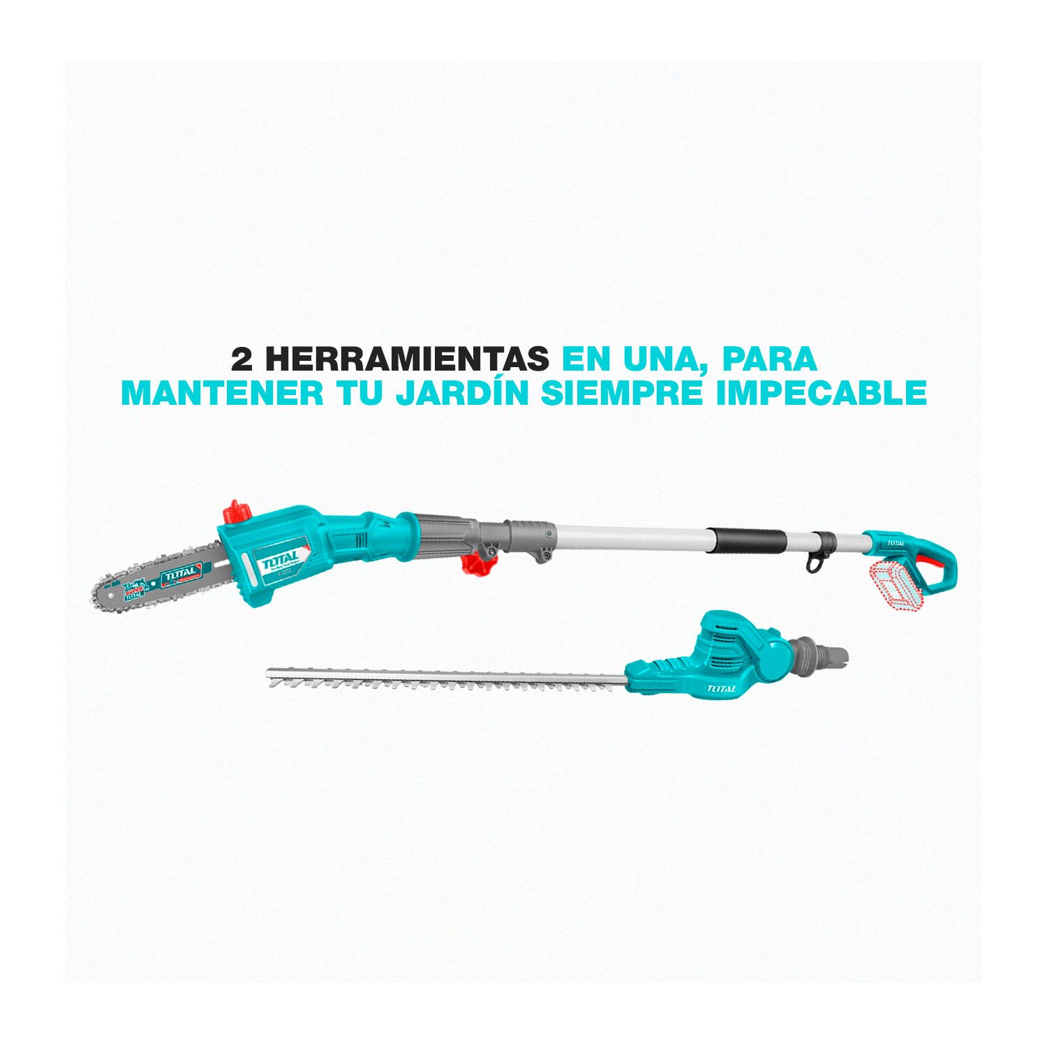 Combo Cortasetos + Sierra Extendible + 1bat 20ah + Cargador - Imagen 8