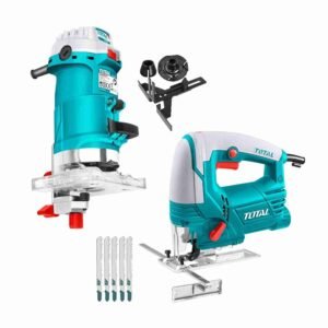 Ruteadora Palma 500w 1/4' + Sierra Caladora 650w Industrial