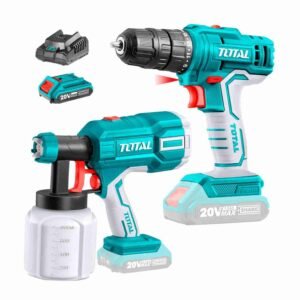 PISTOLA DE PINTAR + TALADRO ATORNILLADOR 20V INALÁMBRICO 1BA - TSGLI2001