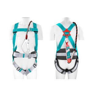 Arnés De Seguridad 50mm Soga 14mm X 1.95m Anillo D Dorsal