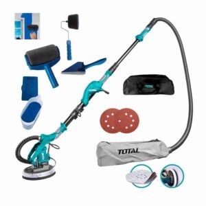 LIJADORA DE PARED TECHO TOTAL + SET RODILLOS RECARGABLE