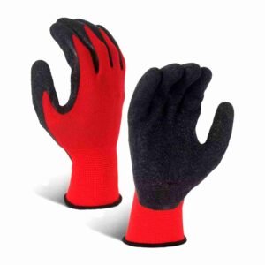 GUANTES ROJO PROTECTOR PARA CONSTRUCCIÓN TRABAJO HERRAMIENTA
