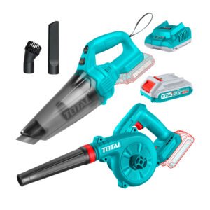 Sopladora De Aire Inalámbrica + Aspiradora 20v Brushless