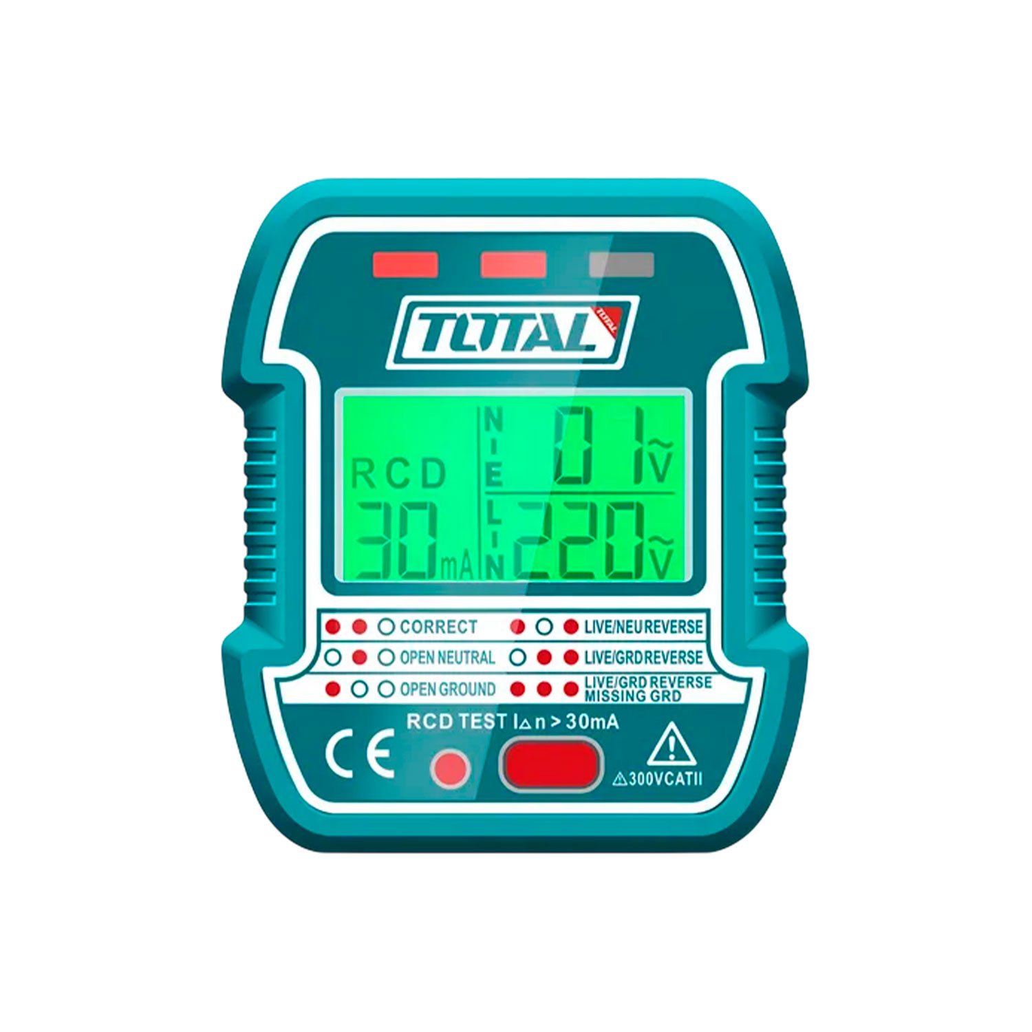 Probador De Escuche Eléctricos Total 220v Con Prueba Rcd