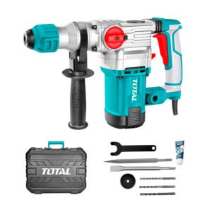Rotomartillo SDS Eléctrico de 1500W 950RPM C/Maletín TOTAL - TH1153256