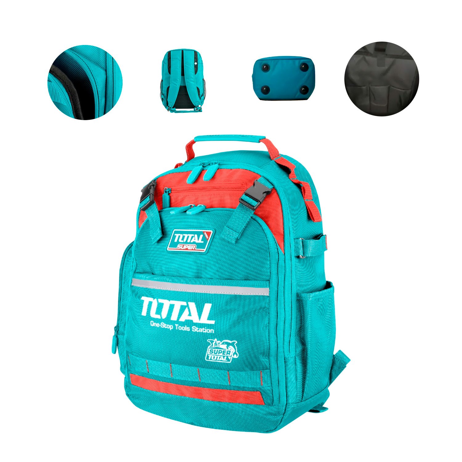 Mochila Porta Herramientas Máx.8 Kg Bolsillos Exter./inter.