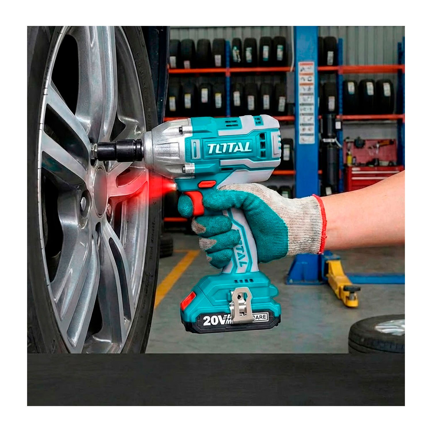Combo Llave De Impacto 20v + Oscilante 20v + Maleta De Lona - Imagen 9