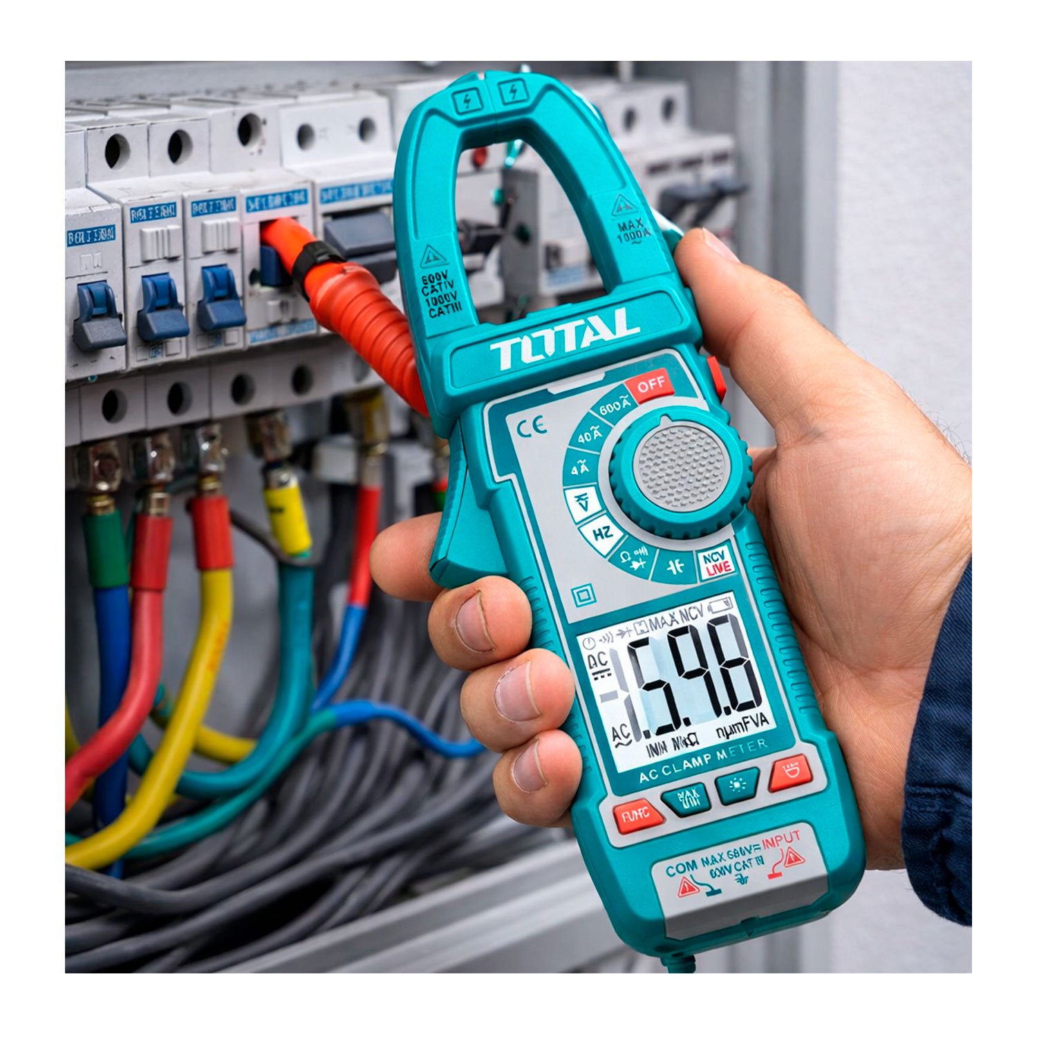 Pinza Amperimétrica Ac 600a 4000 Cuentas - Imagen 9