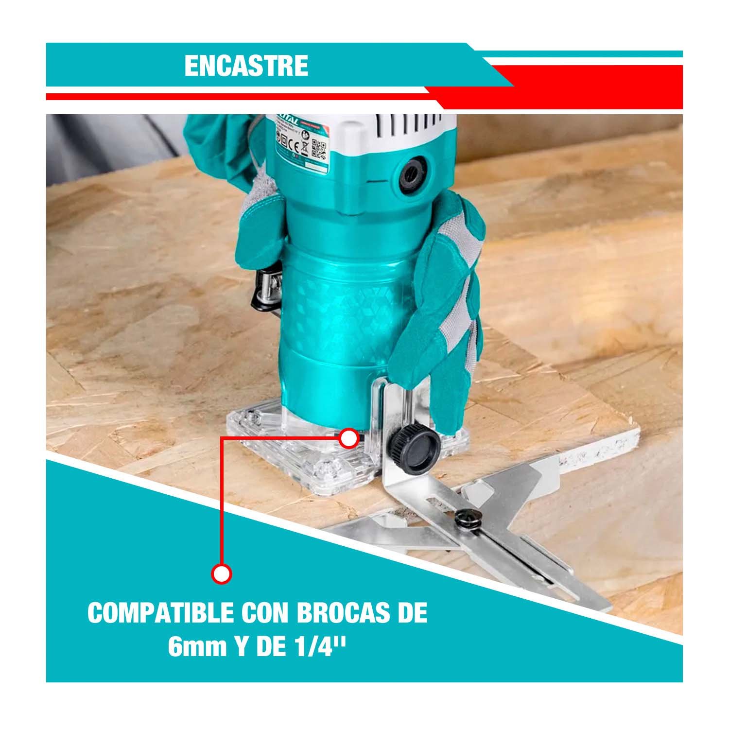 RUTEADORA 600W + SIERRA CALADORA 800W TOTAL CARPINTERÍA - Imagen 3