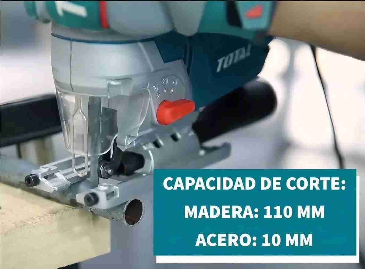 Sierra Caladora Industrial Total TS2081006 – 800W con Velocidad Variable y 5 Hojas - Imagen 3