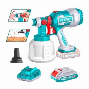 Pistola Para Pintar 20v de 1000ml 1batería +cargador Total -tsgli20042