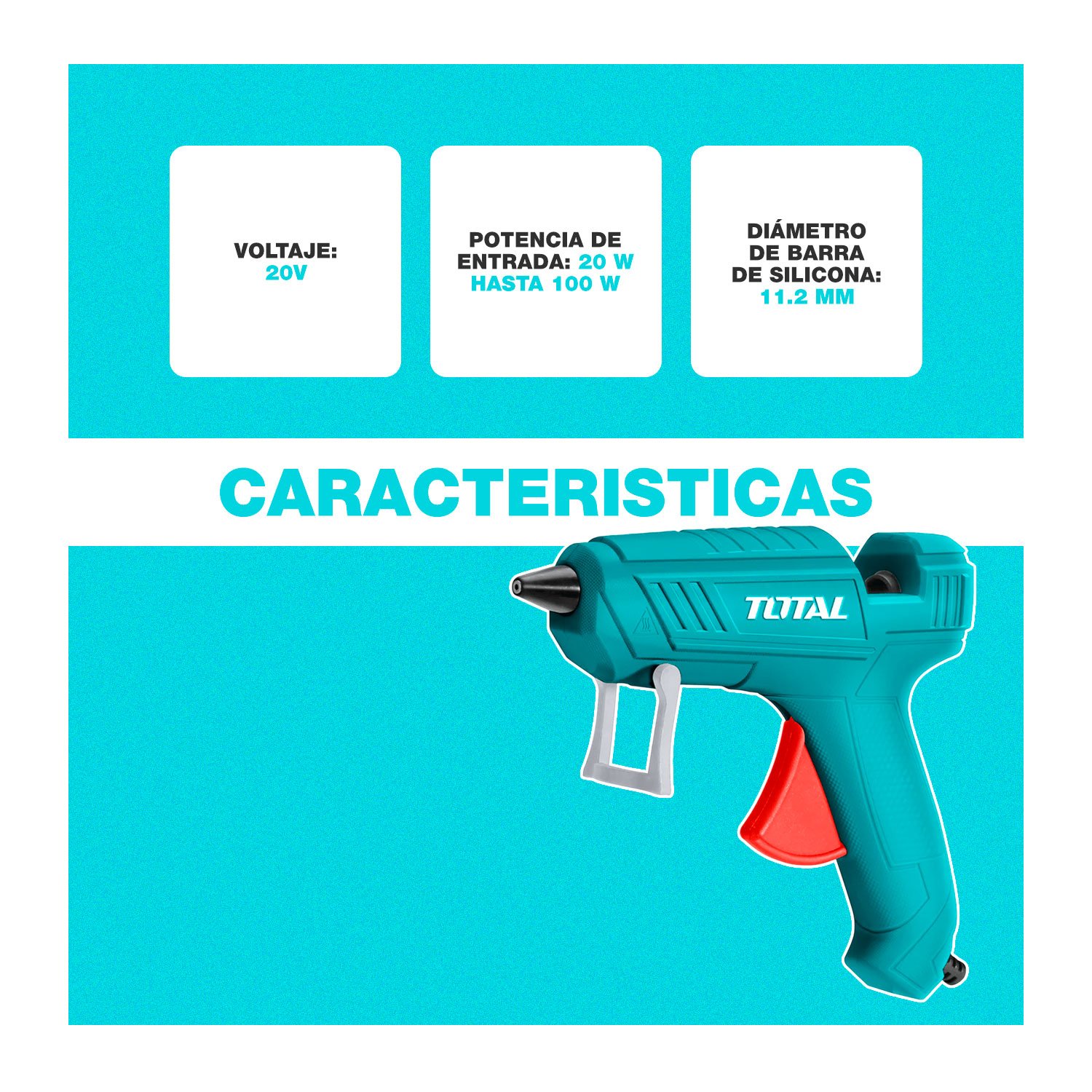a De Silicona Eléctrica 100w + 2 Barras De Silicona - Imagen 5