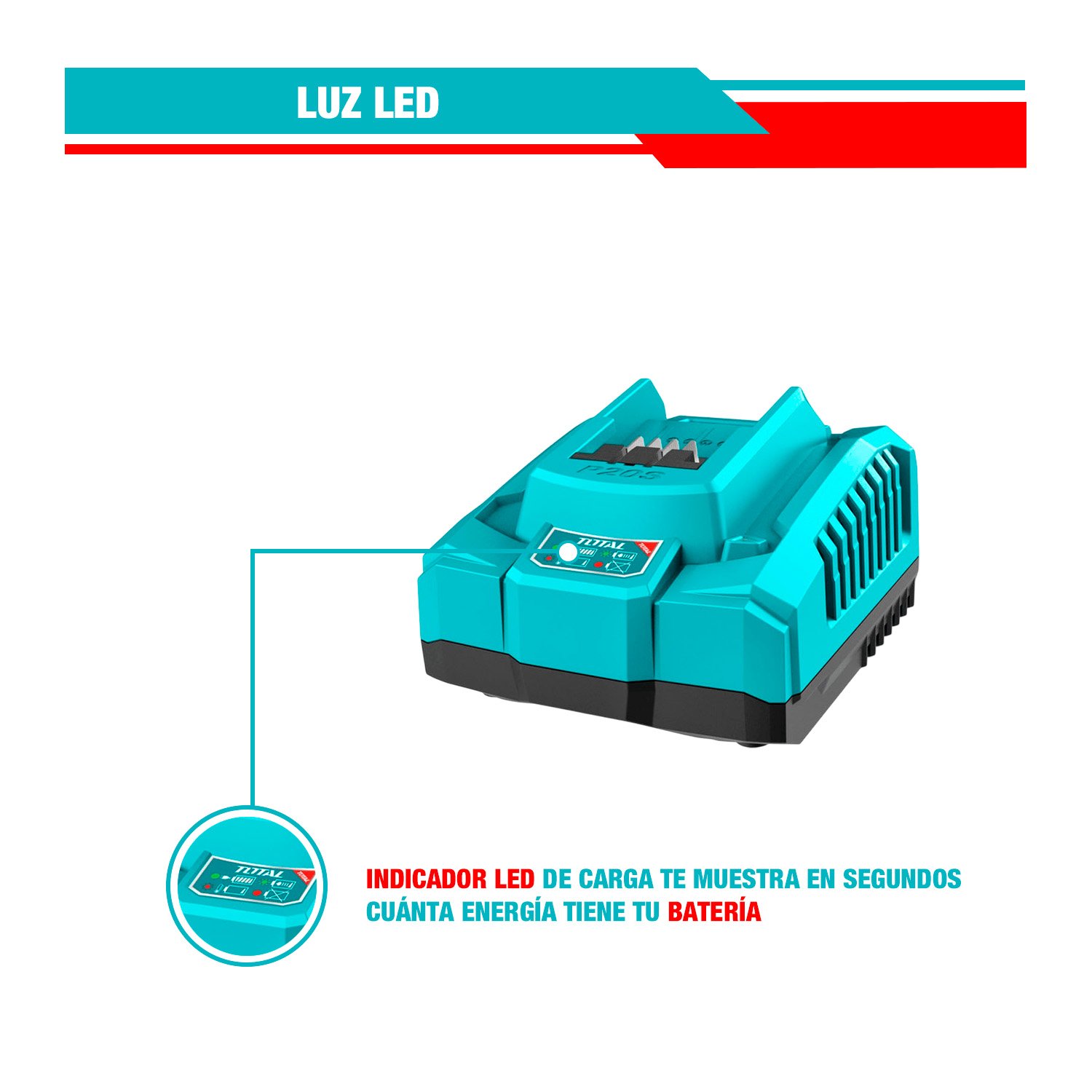 Cargador Rápido Inteligente Para Baterías 4.0ah - Tfcli20411 - Imagen 5