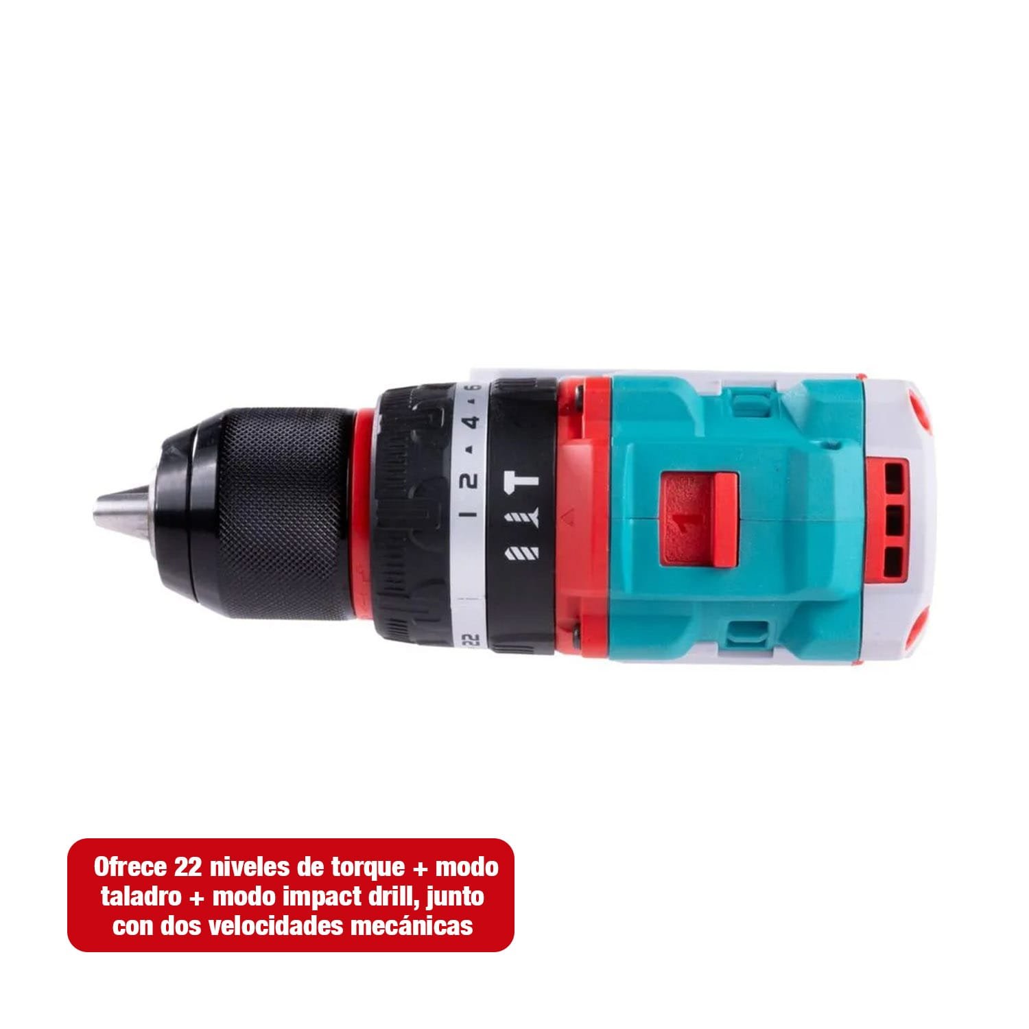 TALADRO INALÁMBRICO +AMOLADORA 20V + ROTOMARTILLO TOTAL 2BATS - Imagen 4